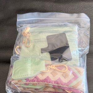 Mint Green Phone Case with Strap